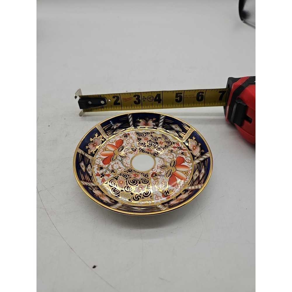VTG 1940's Royal Crown Derby IMARI 2451 5" Teacup Plate " Porcelain Plate-Mint